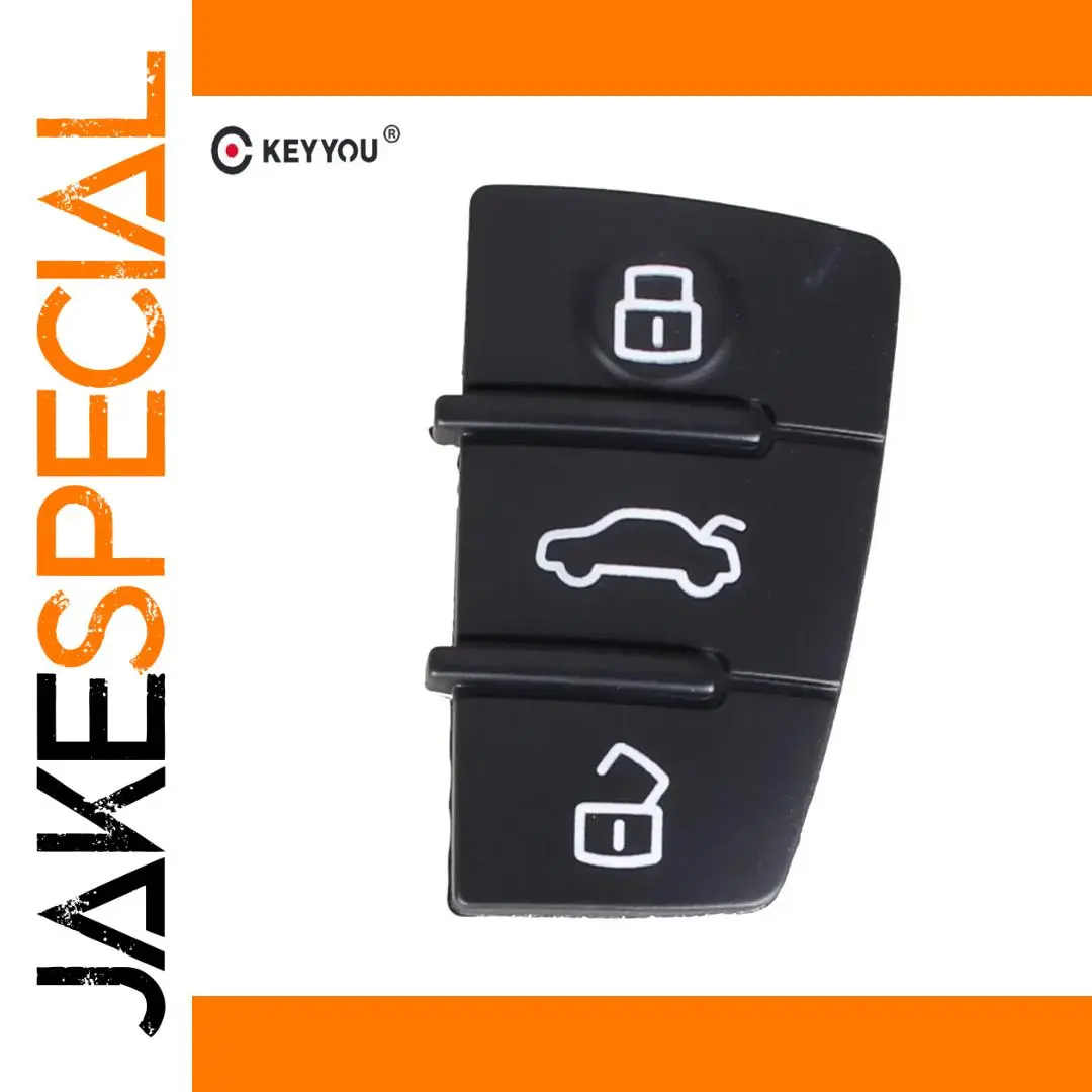 Black Silicone Car Key Cover for A3-A8, Q5-Q7 1 Black Silicone Car Key Cover for A3-A8, Q5-Q7