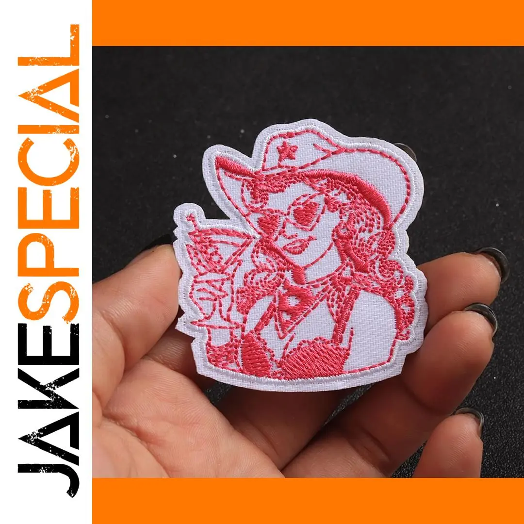 Cowgirl Patches Set for Custom Clothing 1 Cowgirl Patches Set for Custom Clothing