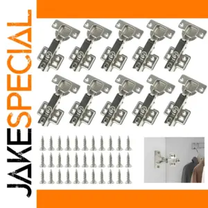 Modern Stainless Steel Cabinet Hinge Set