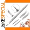 Professional 5-Piece Watch Repair Kit for Precision Maintenance