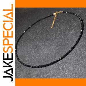 Bohemia Black Crystal Beads Choker Necklace