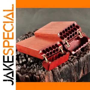 Blood Ebony Cigarette Case - Holds 9 or 17 Cigarettes