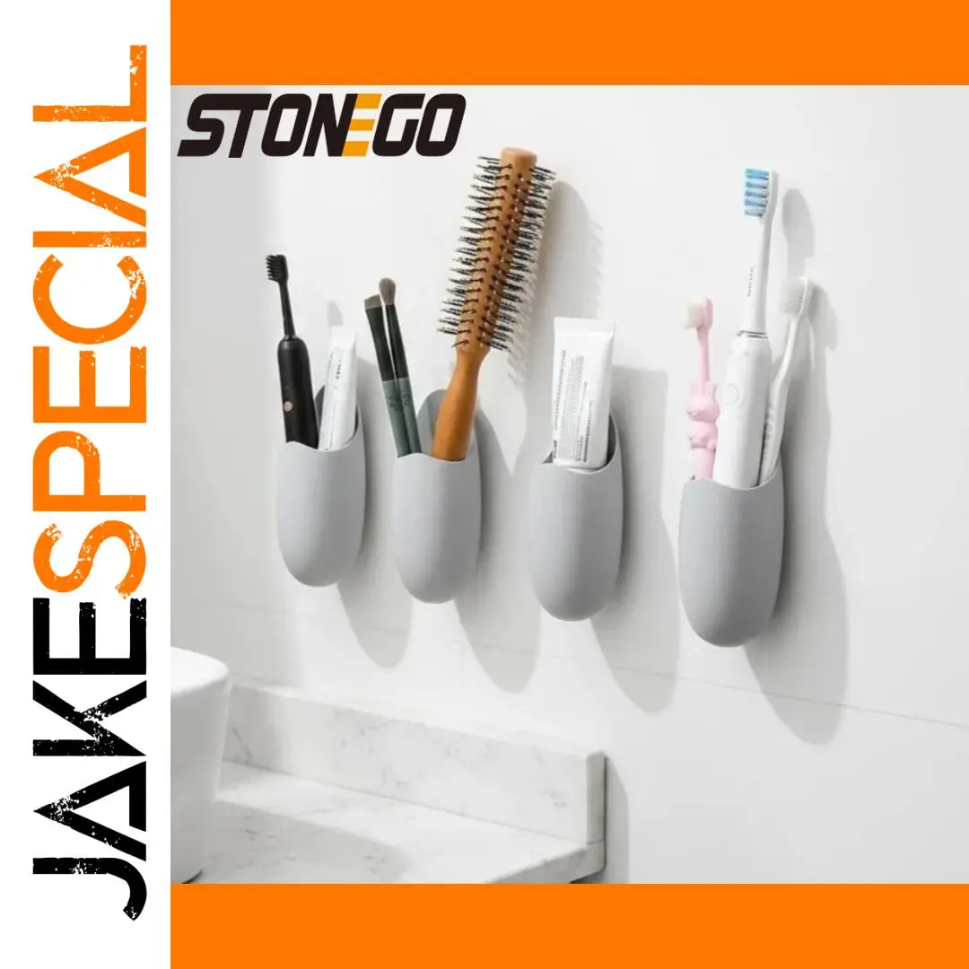 Silicone Bathroom Organizer Wall Mount 1 Silicone Bathroom Organizer Wall Mount