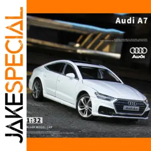 White 1:32 Scale Audi A7 Coupe Model