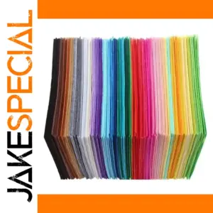 Vibrant Assorted Felt Fabric Set for Crafts