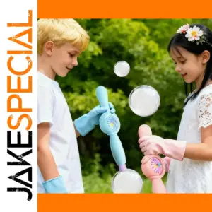 Colorful LED Bubble Machine for Outdoor Festivities