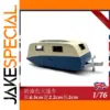Diecast Vintage Caravan Trailer Model