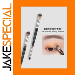 Double-Headed Eyeshadow Brush for Precision and Blending