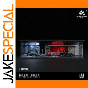 Neon Light Series 1:64 Diecast Car by MASSDI