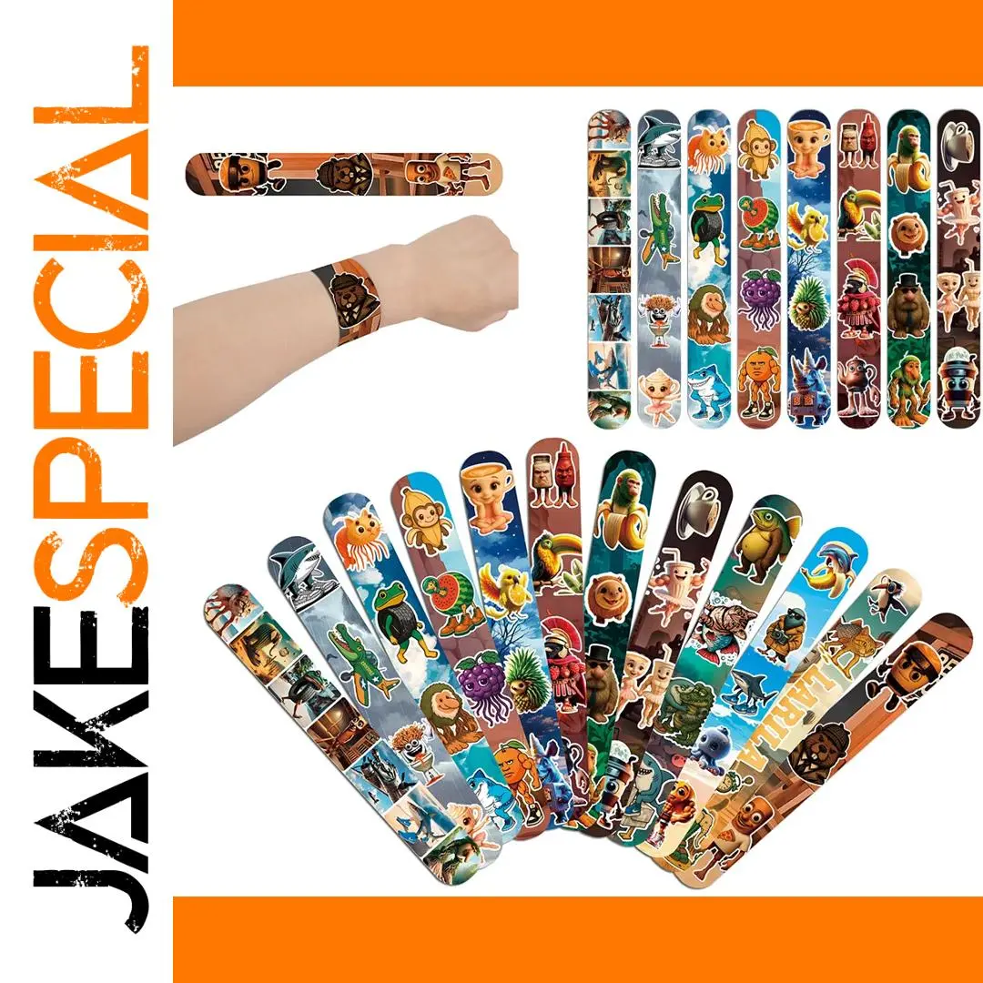 Colorful PVC Slap Bracelets for Kids 1 Colorful PVC Slap Bracelets for Kids