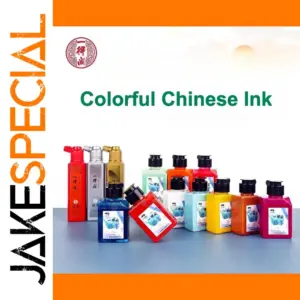 Vibrant Chinese Ink Set for Art and Calligraphy