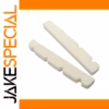 Elegant 2PCS Slotted Bone Bass Nut Set