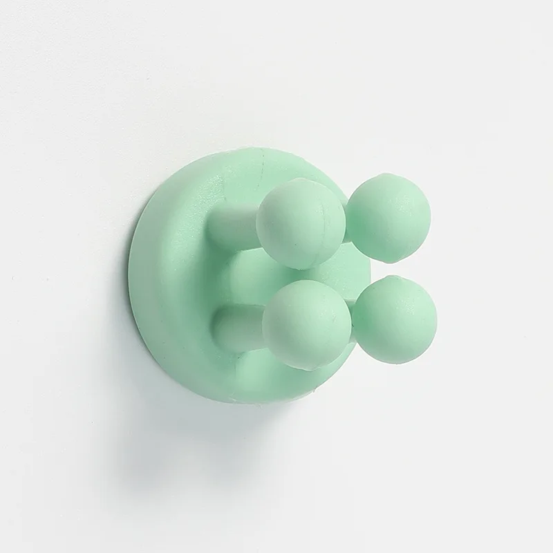 Colorful Silicone Wall Hook Set for Organizing 7 Colorful Silicone Wall Hook Set for Organizing - Image 7