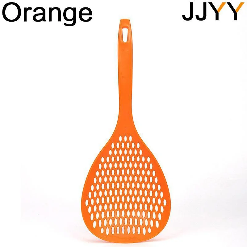 Stylish 35x14cm Handheld Strainer in Orange & White 8 Stylish 35x14cm Handheld Strainer in Orange & White - Image 8