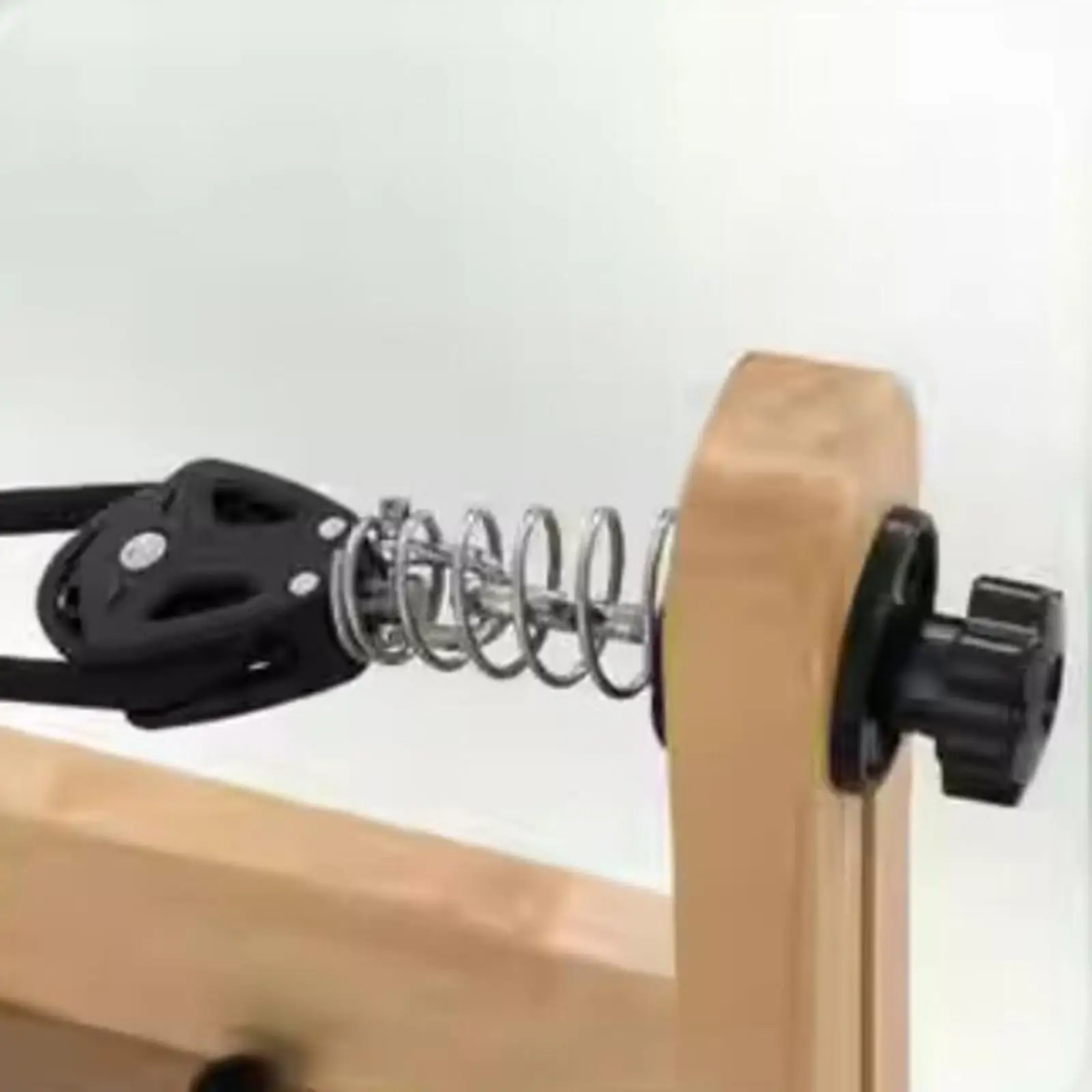 Black Pilates Reformer Pull Ropes Set (260cm, 1cm) 3 Black Pilates Reformer Pull Ropes Set (260cm, 1cm) - Image 3