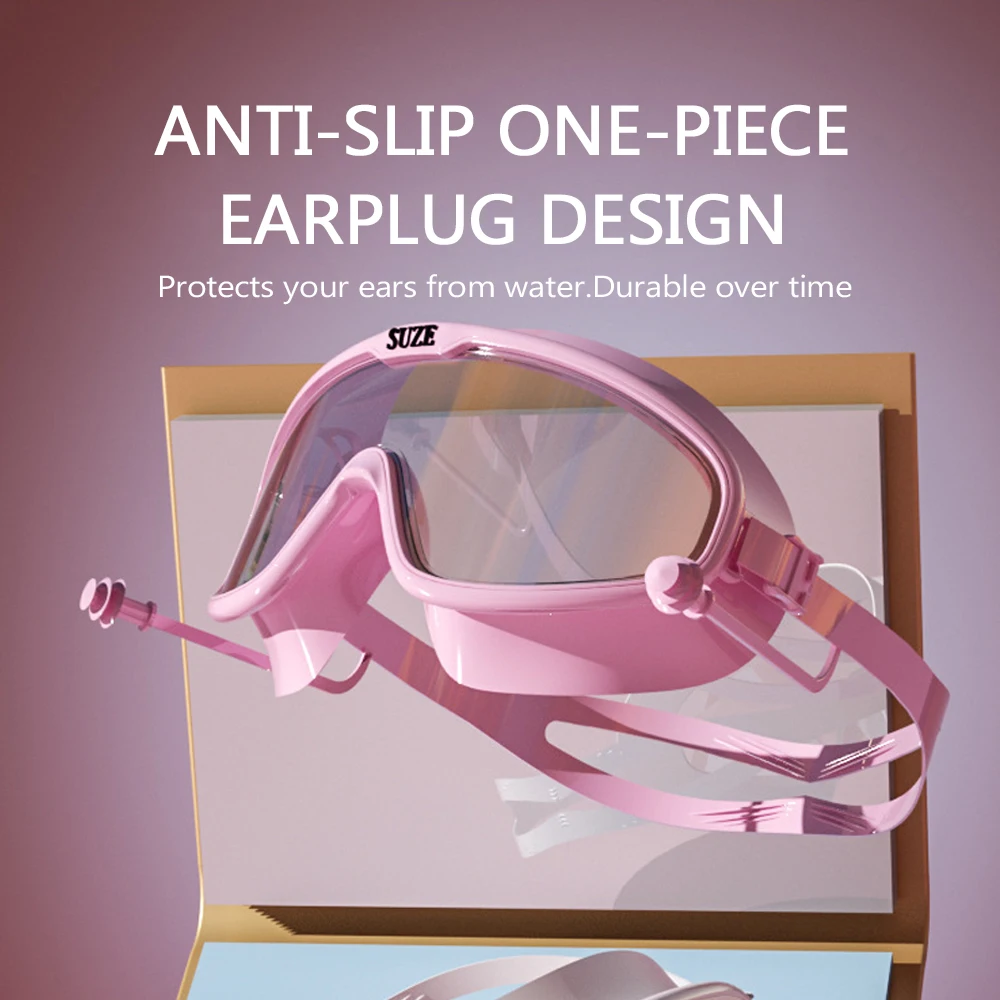 Large Frame Professional Swim Goggles for Adults 5 Large Frame Professional Swim Goggles for Adults - Image 5
