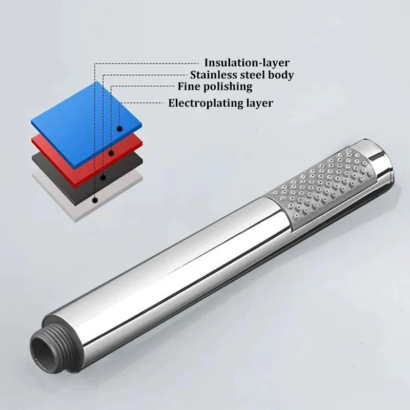 Stainless Steel Handheld Shower Head 5 Stainless Steel Handheld Shower Head - Image 5