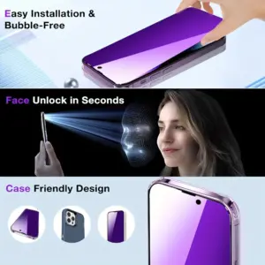 Purple Privacy Screen Protector Set for iPhone Models 11 A62612d6b51f5492784922d10fdd8c88aO