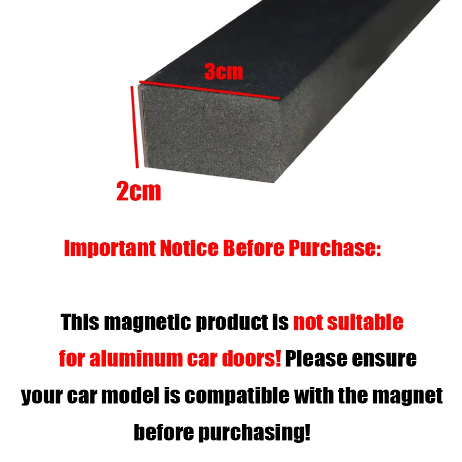 Magnetic Car Door Edge Guard Strip Model C0462 2 Magnetic Car Door Edge Guard Strip Model C0462 - Image 2