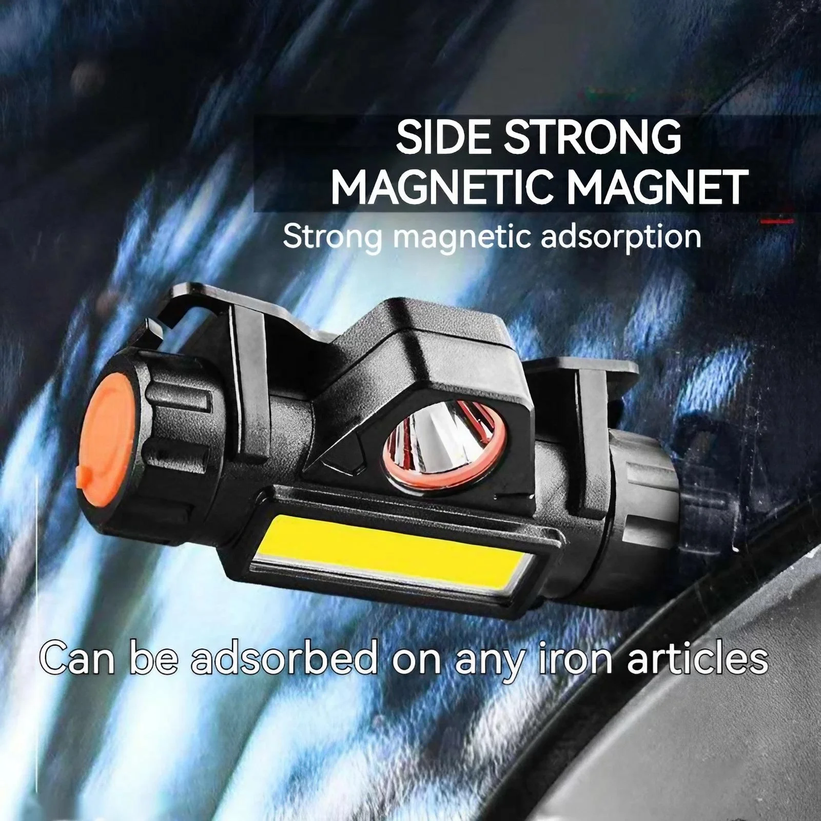 Magnetic LED Headlamp with Rechargeable Battery 5 Magnetic LED Headlamp with Rechargeable Battery - Image 5