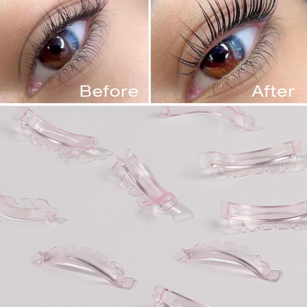 Silicone Lash Lift Pads Set for Eyelash Curling 3 Silicone Lash Lift Pads Set for Eyelash Curling - Image 3