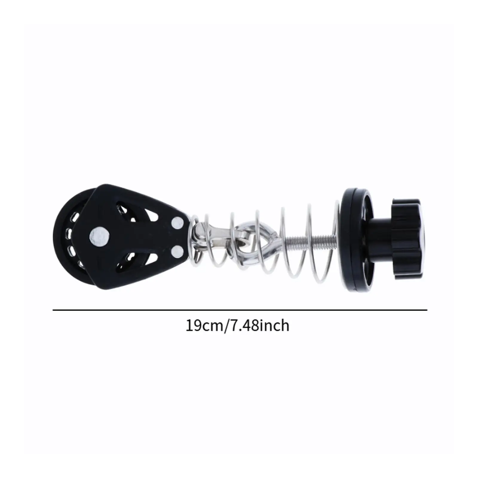 Black Pilates Reformer Pull Ropes Set (260cm, 1cm) 7 Black Pilates Reformer Pull Ropes Set (260cm, 1cm) - Image 7