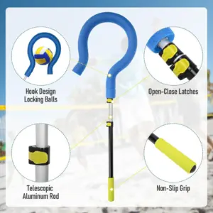 Volleyball Spike Trainer with Adjustable Height 9 A790f50f8f1464cb9a94ddbed3a5ca47dA