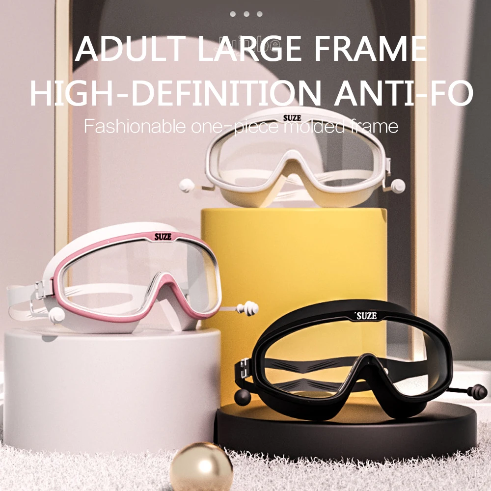 Large Frame Professional Swim Goggles for Adults 2 Large Frame Professional Swim Goggles for Adults - Image 2