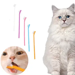 Vet-Recommended Small Mouth Dog & Cat Toothbrush