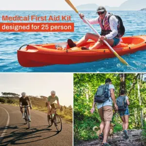 188-Piece First Aid Kit Refill for Emergency Preparedness 10 A981641837cfa45c7ba6186143f12ba2ey