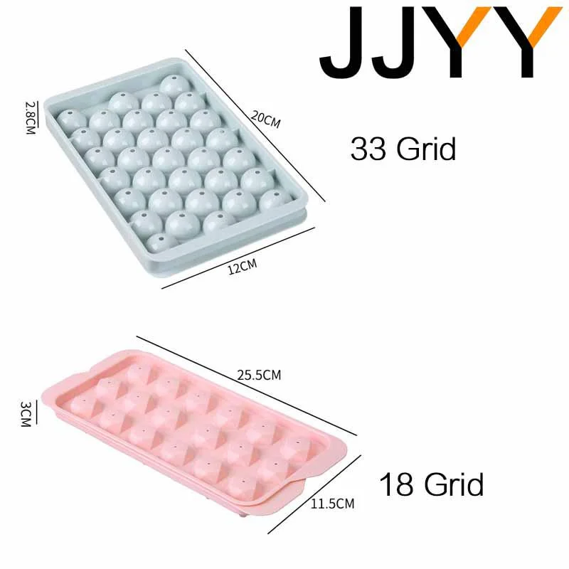 Versatile Silicone Ice Mold with Lid in Pink & Blue 6 Versatile Silicone Ice Mold with Lid in Pink & Blue - Image 6