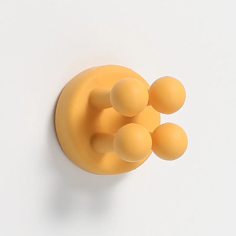 Colorful Silicone Wall Hook Set for Organizing 8 Colorful Silicone Wall Hook Set for Organizing - Image 8