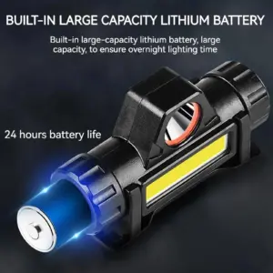 Magnetic LED Headlamp with Rechargeable Battery 12 Ac44b3560882840bfa17eea3b5671043ac