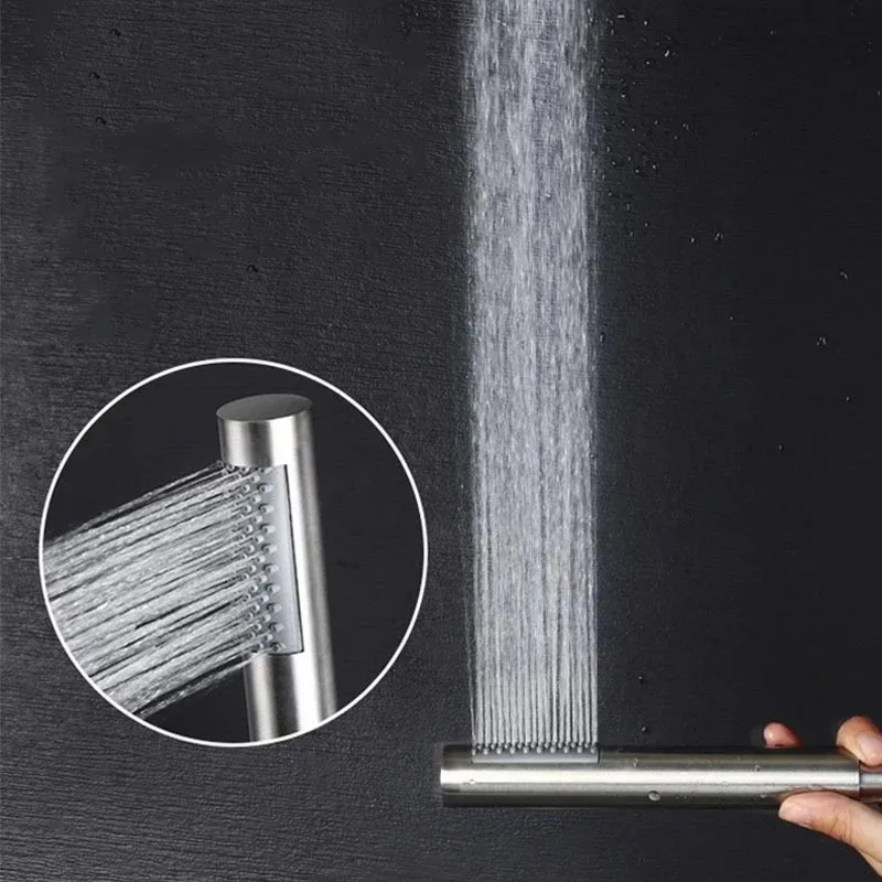 Stainless Steel Handheld Shower Head 3 Stainless Steel Handheld Shower Head - Image 3