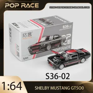 Ford Shelby Mustang GT500 Diecast Model 1:64 Scale