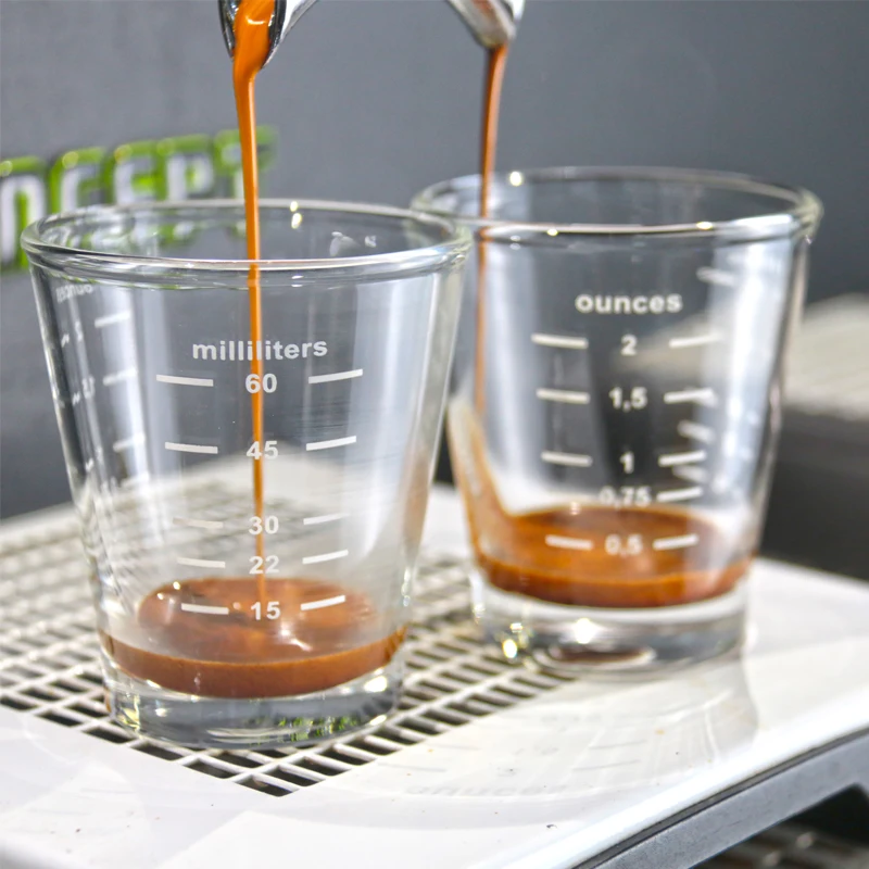Graduated Glass Coffee Measurement Cup 60ml 3 Graduated Glass Coffee Measurement Cup 60ml - Image 3