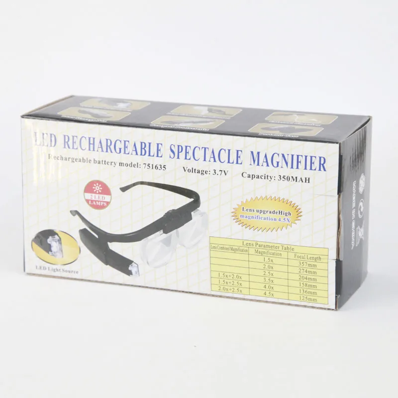 Head-Mounted Magnifier with Adjustable LED Lighting 6 Head-Mounted Magnifier with Adjustable LED Lighting - Image 6