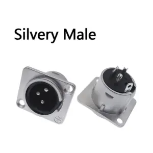 Cannon XLR Metal Socket for Audio Equipment 16 H0c449d5b45df415f982df3d38d2e0851m