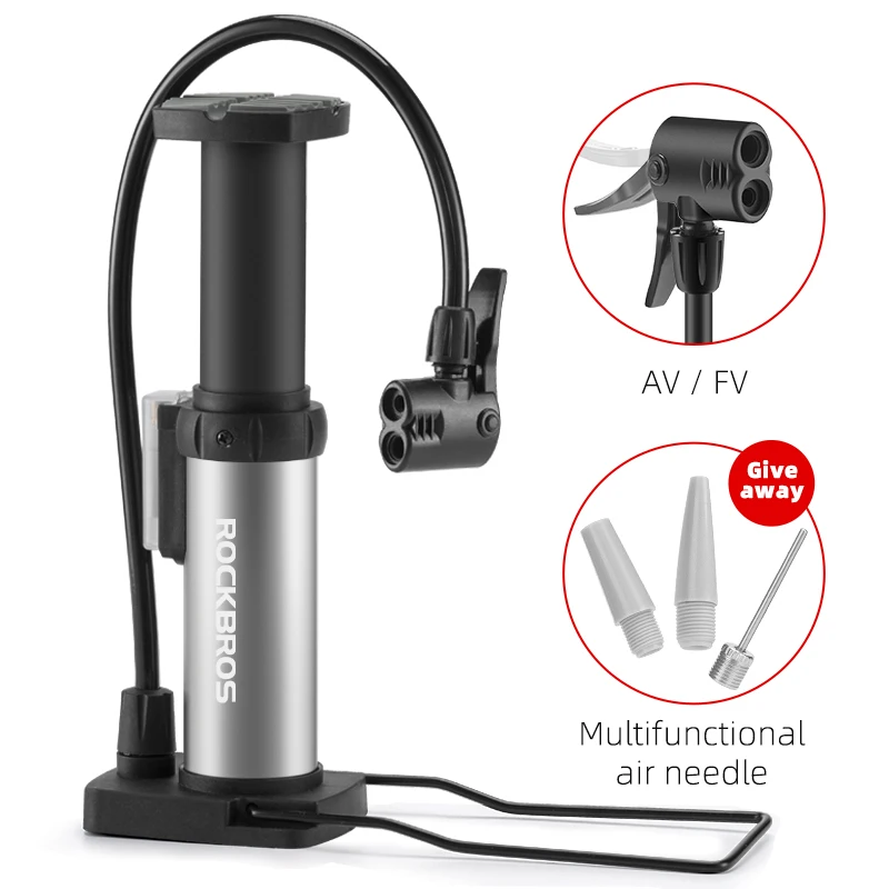 ROCKBROS 100 PSI Mini Bike Pump 8 ROCKBROS 100 PSI Mini Bike Pump - Image 8