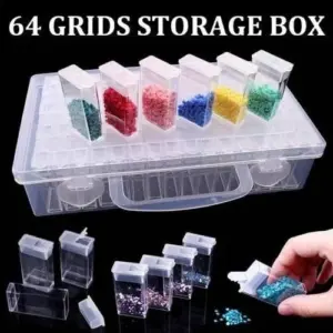 Clear Plastic Storage Box with Multiple Compartments 17 H1e6771504f9c4a70bd7e587c755be5f5V