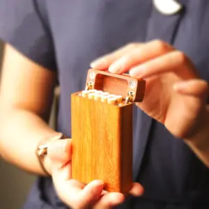 Rosewood Cigarette Storage Case by Leset 12 H231ec3d1dbce4fb39ee32a928336f989F