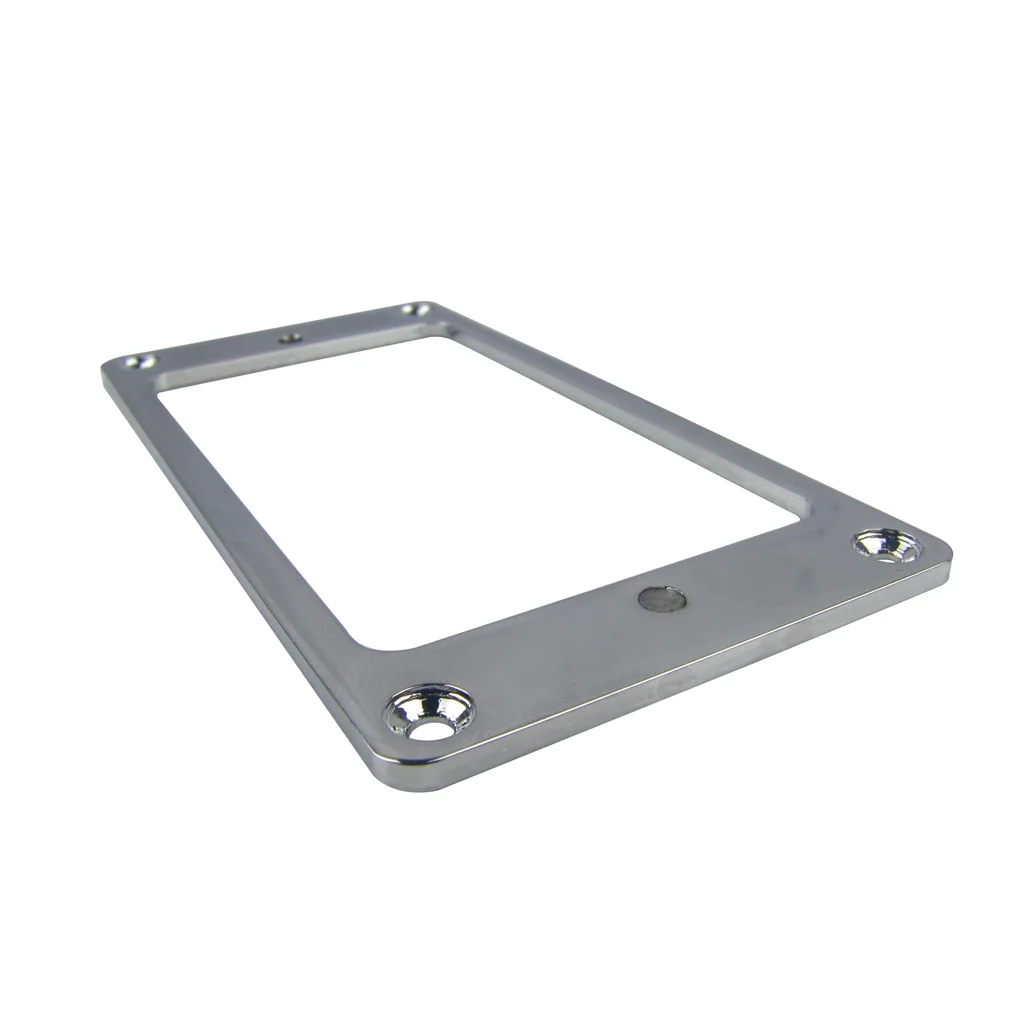 Chrome Pickup Rings for Electric Guitars Set of 5 4 Chrome Pickup Rings for Electric Guitars Set of 5 - Image 4