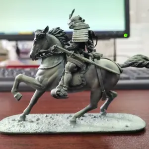 Kusunoki Masashige Metal Figurine 75mm 12 H380942af03344c7cbc8430816f92061fU