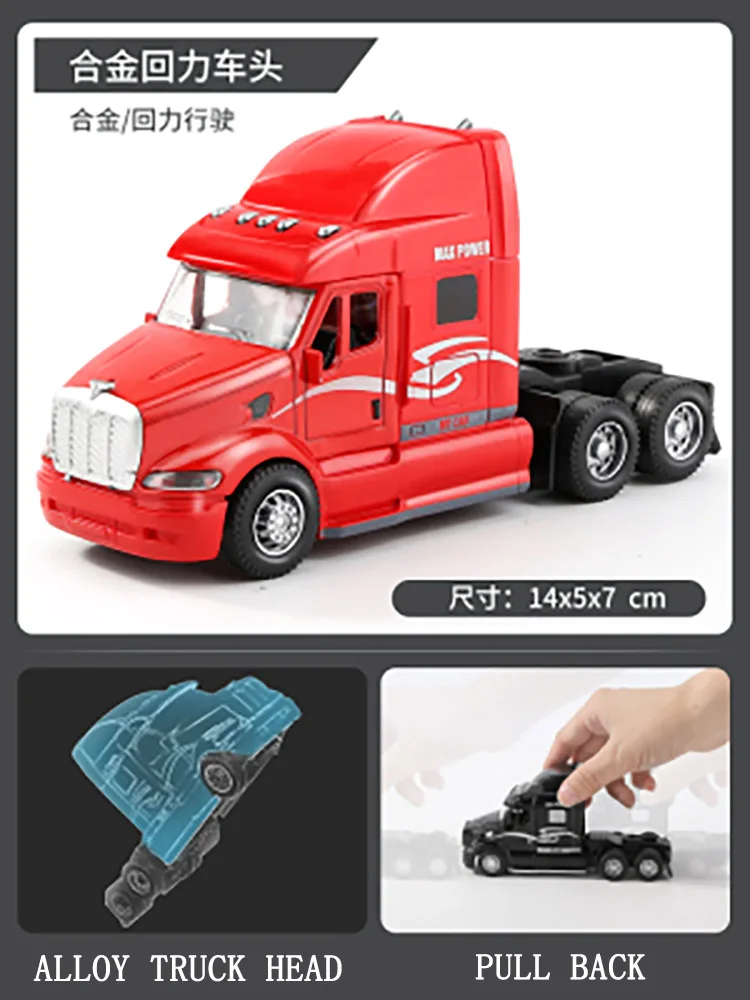 Diecast 1/48 Container Transporter Model 6 Diecast 1/48 Container Transporter Model - Image 6