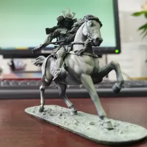 Kusunoki Masashige Metal Figurine 75mm 11 H3d7f6c86beb040d28d92bb90b432c6ecC