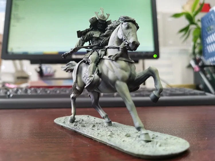 Kusunoki Masashige Metal Figurine 75mm 3 Kusunoki Masashige Metal Figurine 75mm - Image 3