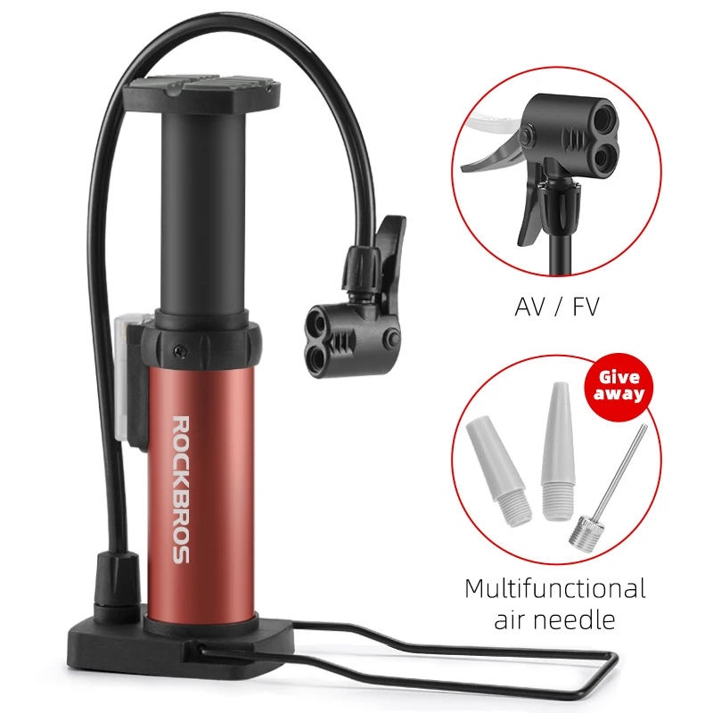 ROCKBROS 100 PSI Mini Bike Pump 9 ROCKBROS 100 PSI Mini Bike Pump - Image 9