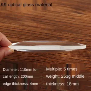 110mm K9 Glass 5x Magnifying Lens 8 H466acfafae6c47f08c86b0cd0c473fe6d