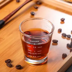Graduated Glass Coffee Measurement Cup 60ml 11 H495a6c6ef49144e4b0a89073ebcc85ac5