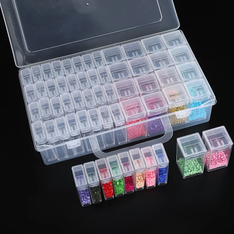 Clear Plastic Storage Box with Multiple Compartments 3 Clear Plastic Storage Box with Multiple Compartments - Image 3
